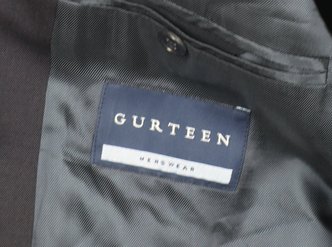 Gurteen Men's Black 48S Blazer Jacket