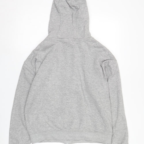 Lonsdale Men's Grey Full Zip Hoodie Size S