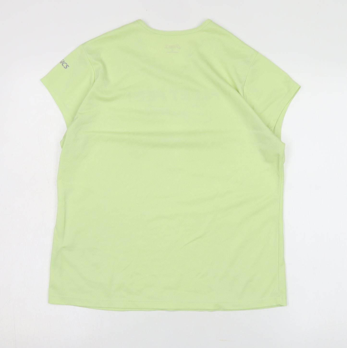 ASICS Unisex Green Basic T-Shirt XL Sportswear
