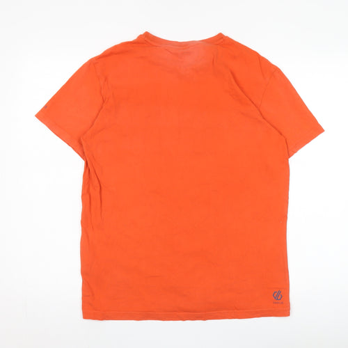 Dare 2b Men's Orange Graphic Print T-Shirt M