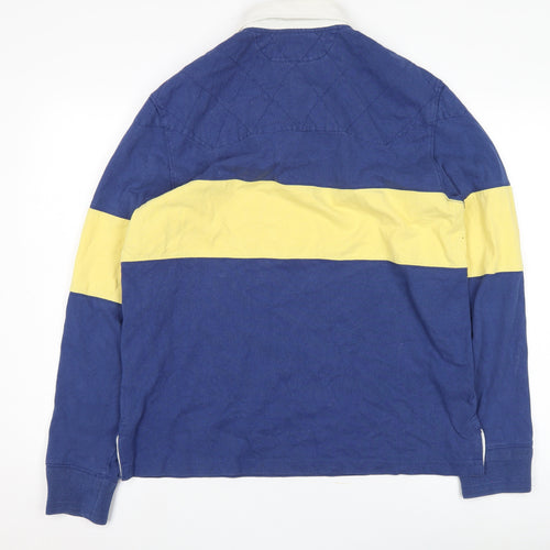 Ralph Lauren Men's Blue Polo Long Sleeve Size L