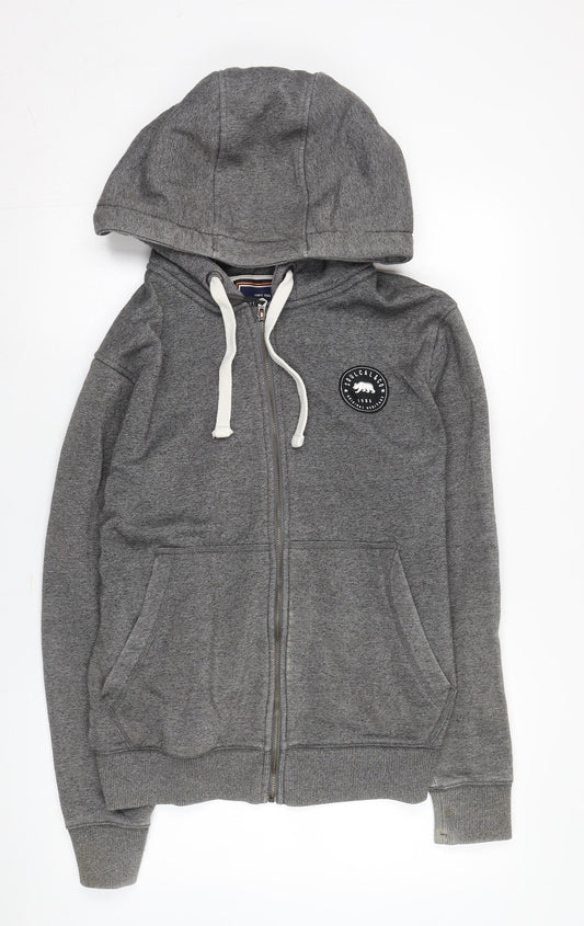 SoulCal & Co Men's Grey Full Zip Hoodie M