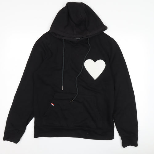 Women's Black Pullover Hoodie, Medium by Alexander Pap