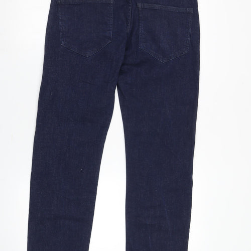 True Face Men's Slim Blue Denim Jeans 34 Waist