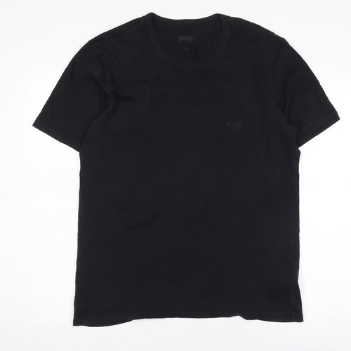 Boss Men's Black XL Crew Neck T-Shirt