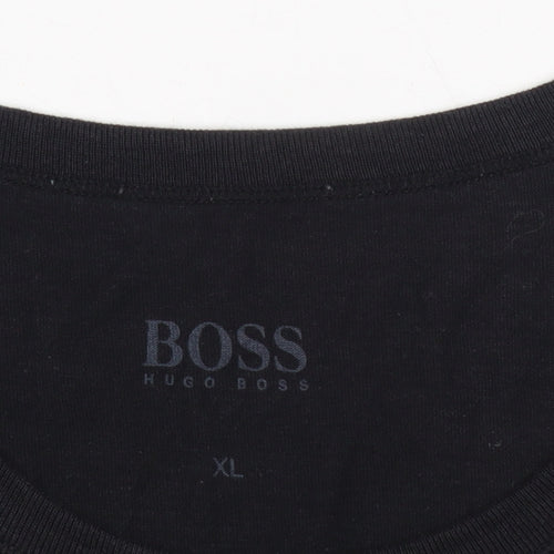 Boss Men's Black XL Crew Neck T-Shirt