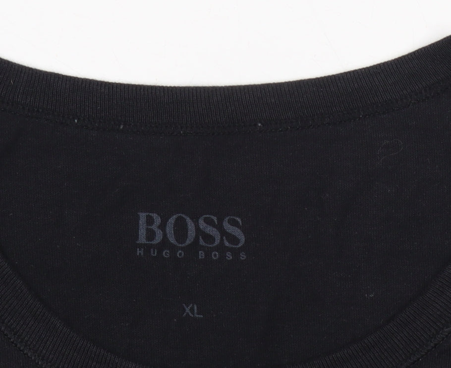 Boss Men's Black XL Crew Neck T-Shirt