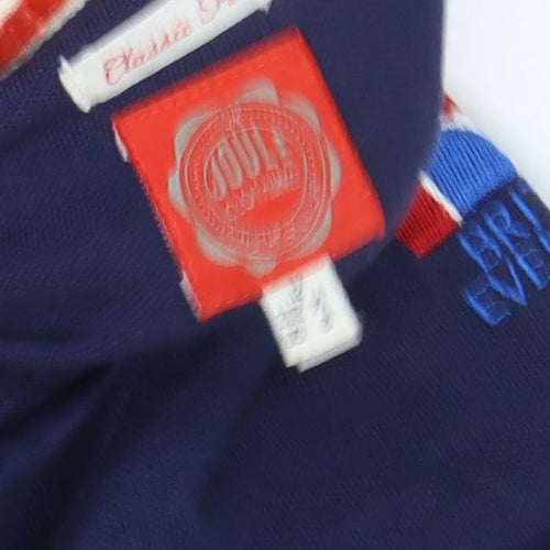 Joules Women's Blue Polo Shirt Size 12
