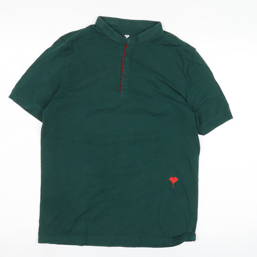 Ginkgo Unisex Green Polo Shirt XL - Casual Style