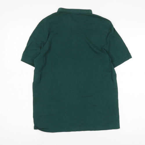Ginkgo Unisex Green Polo Shirt XL - Casual Style