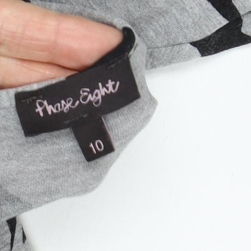 Phase Eight Women’s Grey Tunic T-Shirt Size 10