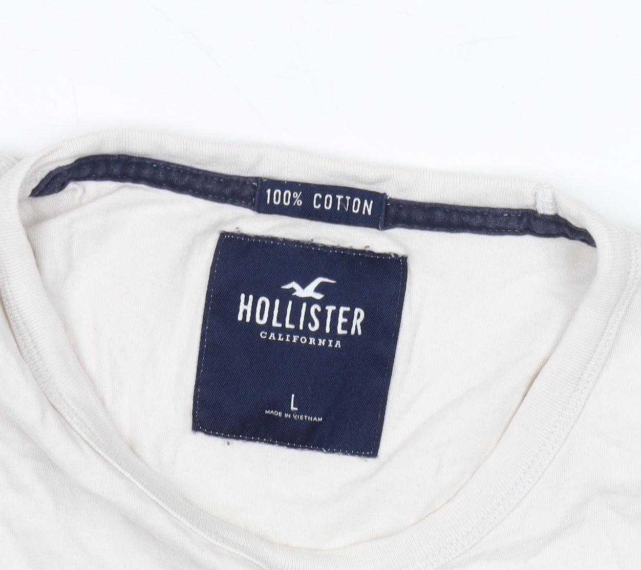Hollister Men’s Multicoloured L T-Shirt Crew Neck