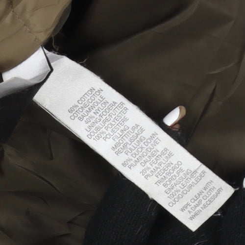 Paul Smith Men's Blue XL Parka Jacket with Hood