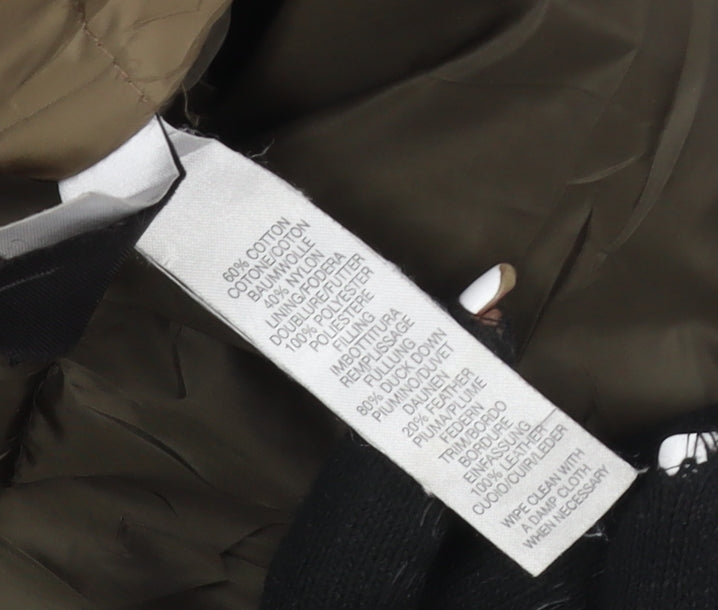 Paul Smith Men's Blue XL Parka Jacket with Hood
