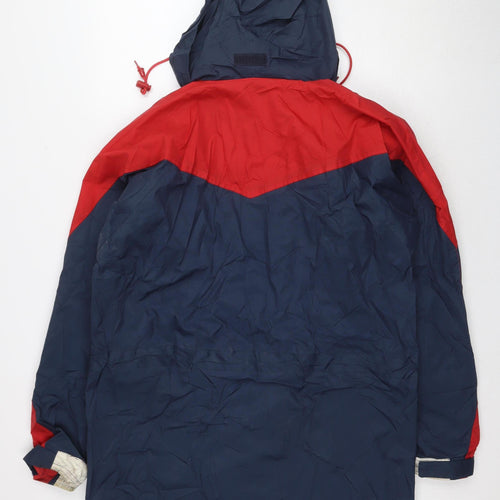 Gentini Men's Blue Red Windbreaker Jacket S