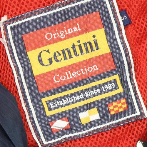 Gentini Men's Blue Red Windbreaker Jacket S