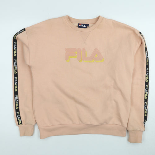 Fila Women's Beige Sweatshirt S - Stylish Pullover