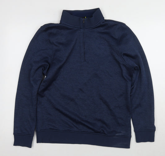 Under Armour Men's Blue 1/4 Zip Sweatshirt M