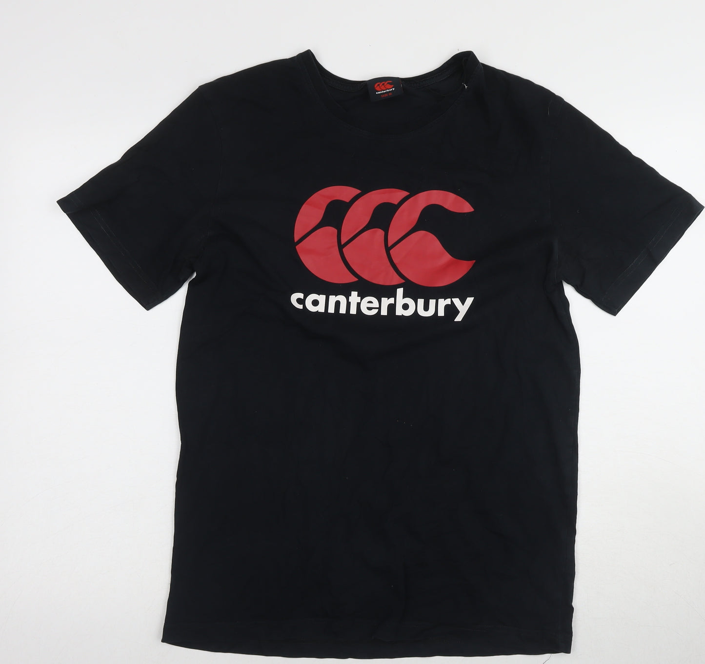 Canterbury Men's Black Graphic Logo T-Shirt - M