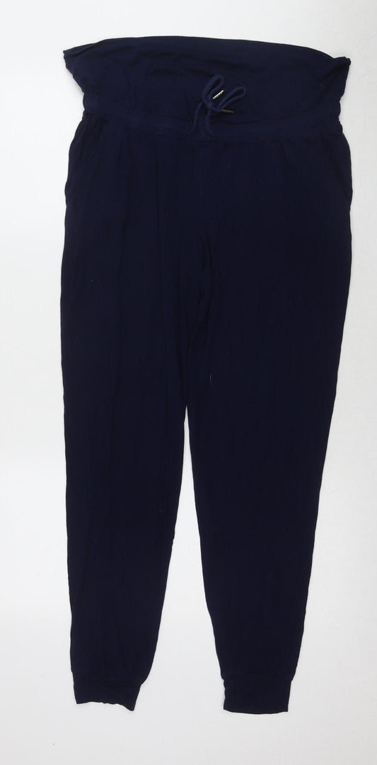 JoJo Maman Bébé Women's Blue M Joggers Casual Trousers