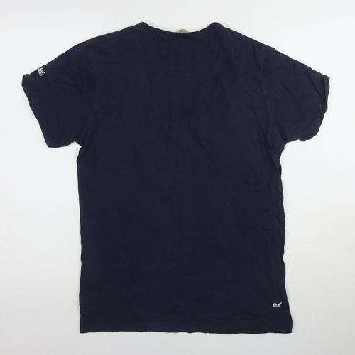 Regatta Men's Blue Adventure Graphic T-Shirt, Size S
