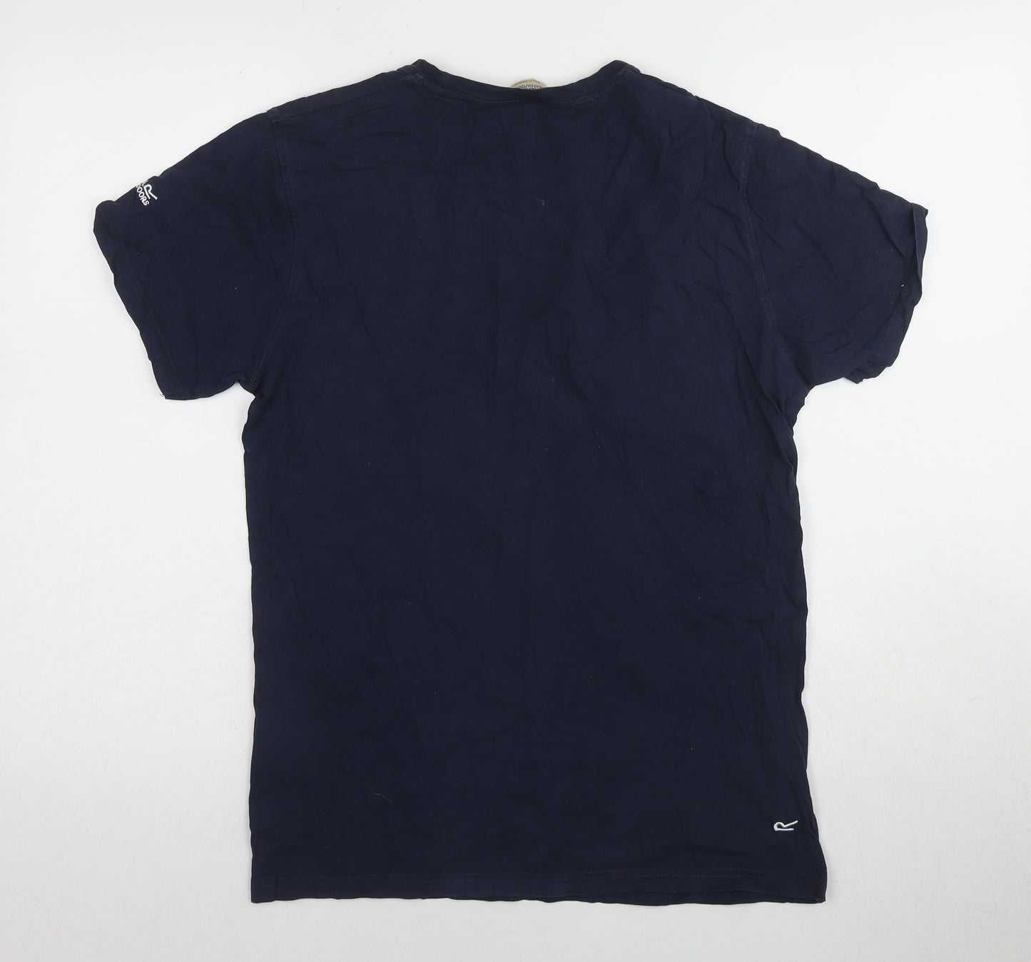 Regatta Men's Blue Adventure Graphic T-Shirt, Size S