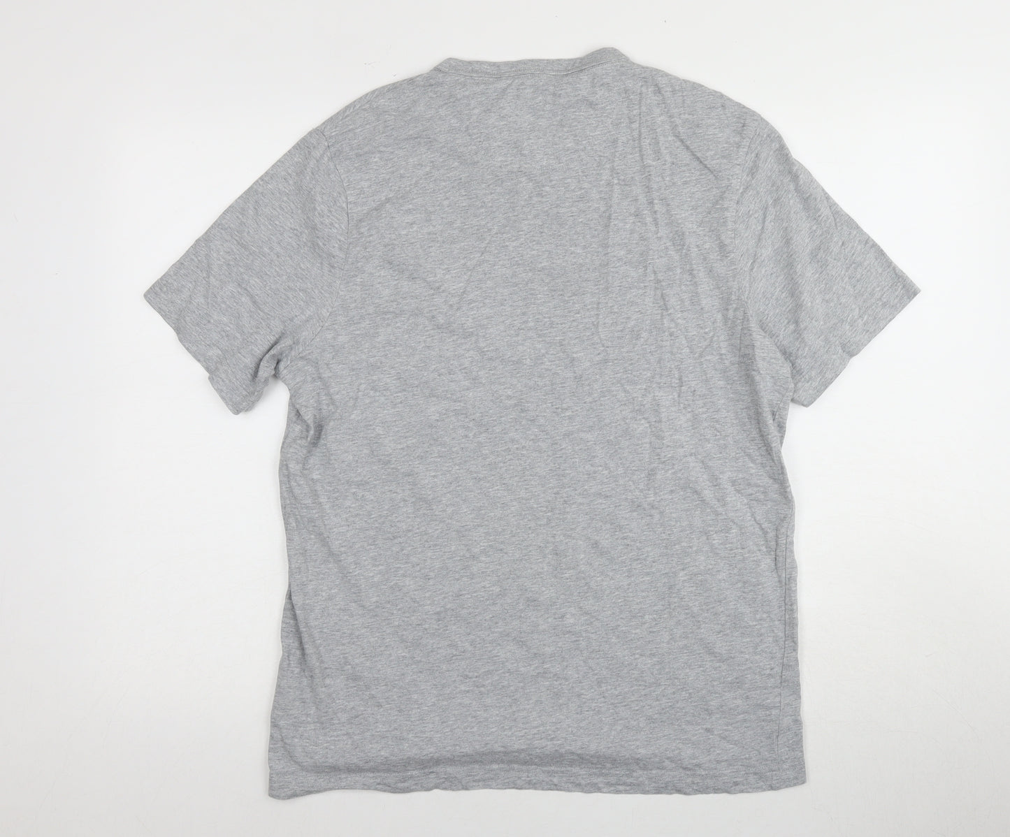 Farah Men's Grey Organic Cotton T-Shirt, M