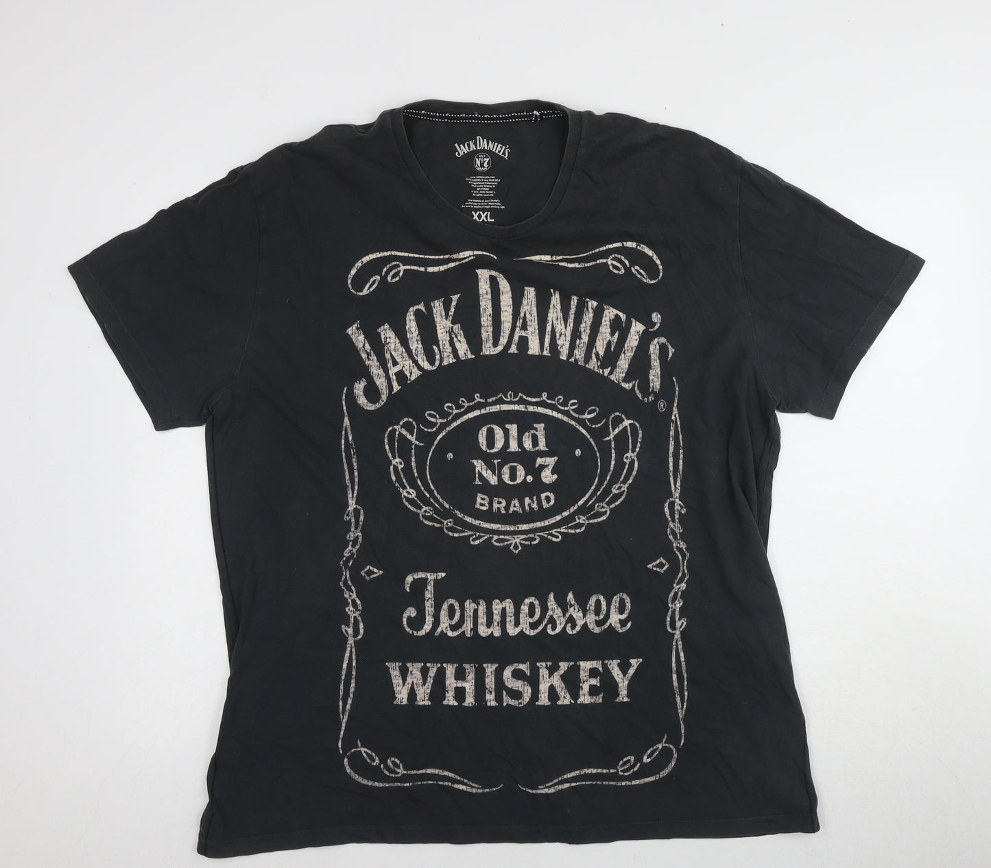 Jack Daniel's Men's Black XXL Graphic T-Shirt