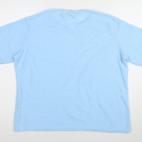 Honor Millburn Women's Blue Relaxed T-Shirt Size 18