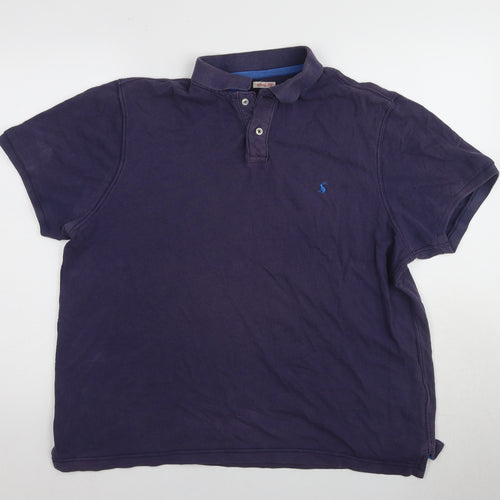 Joules Men's Navy Short Sleeve Polo XXL