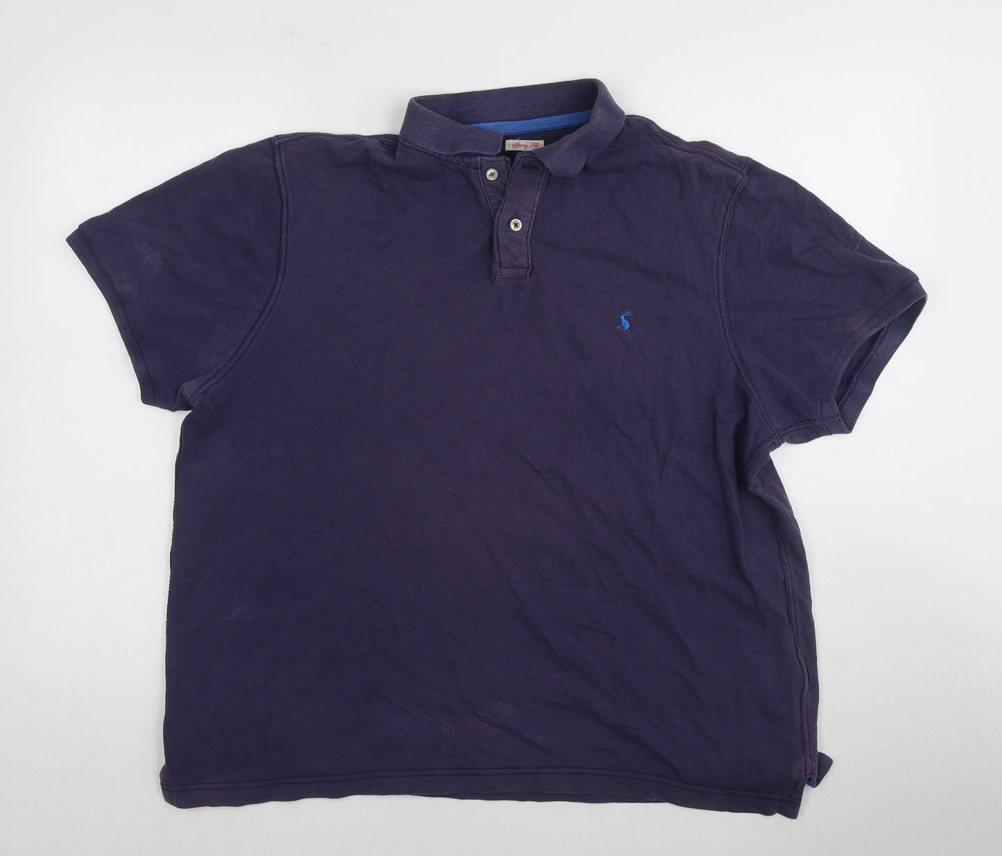 Joules Men's Navy Short Sleeve Polo XXL
