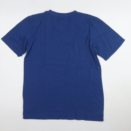 Berghaus Men's Blue Cotton Short Sleeve T-Shirt M