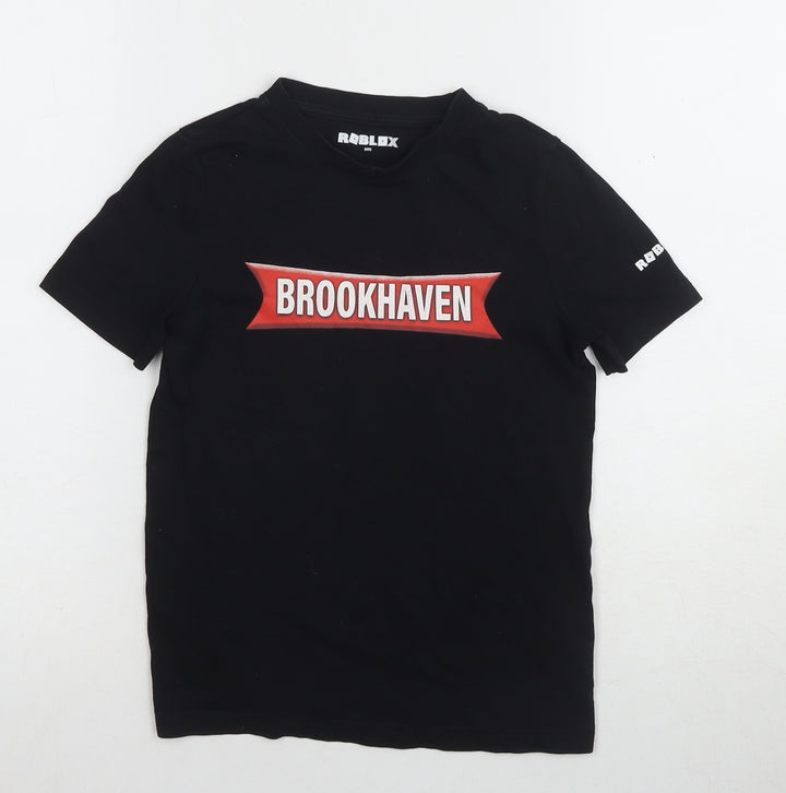 Roblox Boys Black Graphic T-Shirt - Size 8 Years