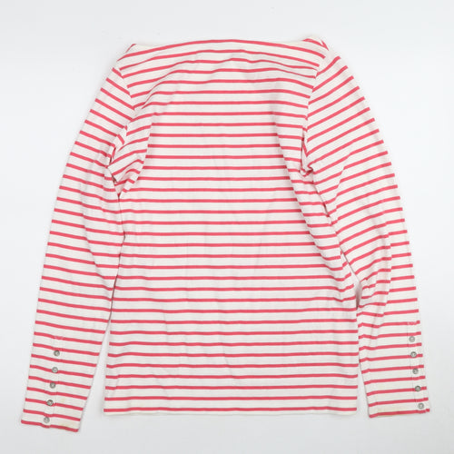 Esprit Women's Multicoloured Striped T-Shirt, 2XL