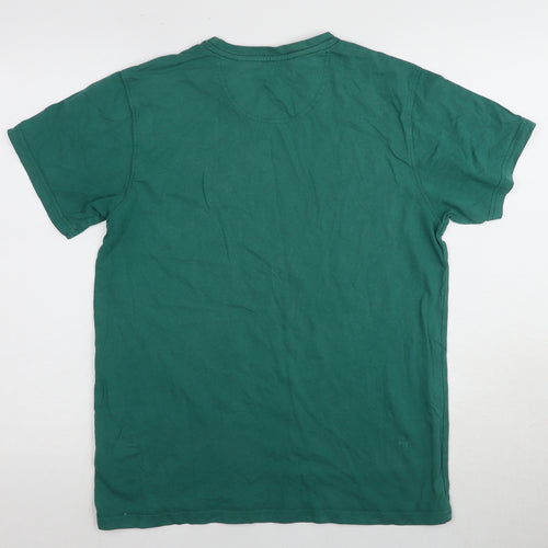Zoo York Men's Green Medium Crew Neck T-Shirt