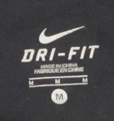 Nike Men's Black Long Sleeve Dri-FIT Running Top