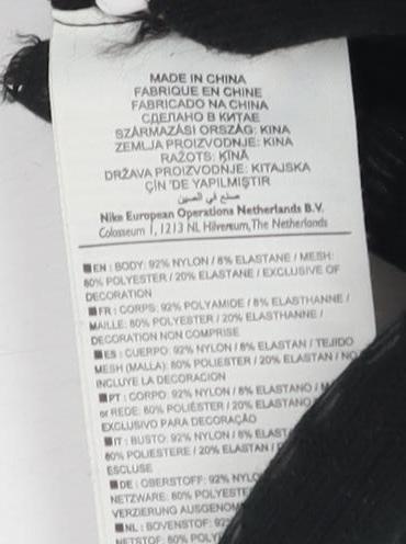 Nike Men's Black Long Sleeve Dri-FIT Running Top