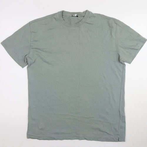Reiss Men's Medium Green Short Sleeve T-Shirt