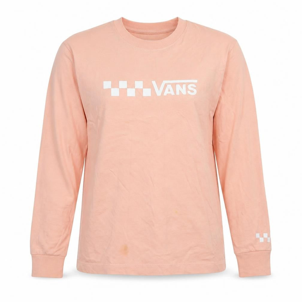 Vans Pink XS Long Sleeve Unisex T-Shirt