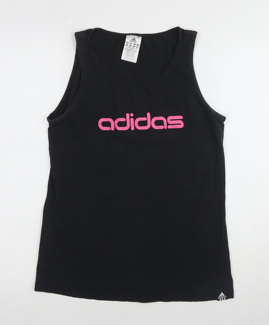 Adidas Women's Black Medium Basic Tank Top