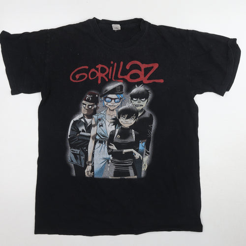 Gorillaz Men's Black Band Graphic T-Shirt M