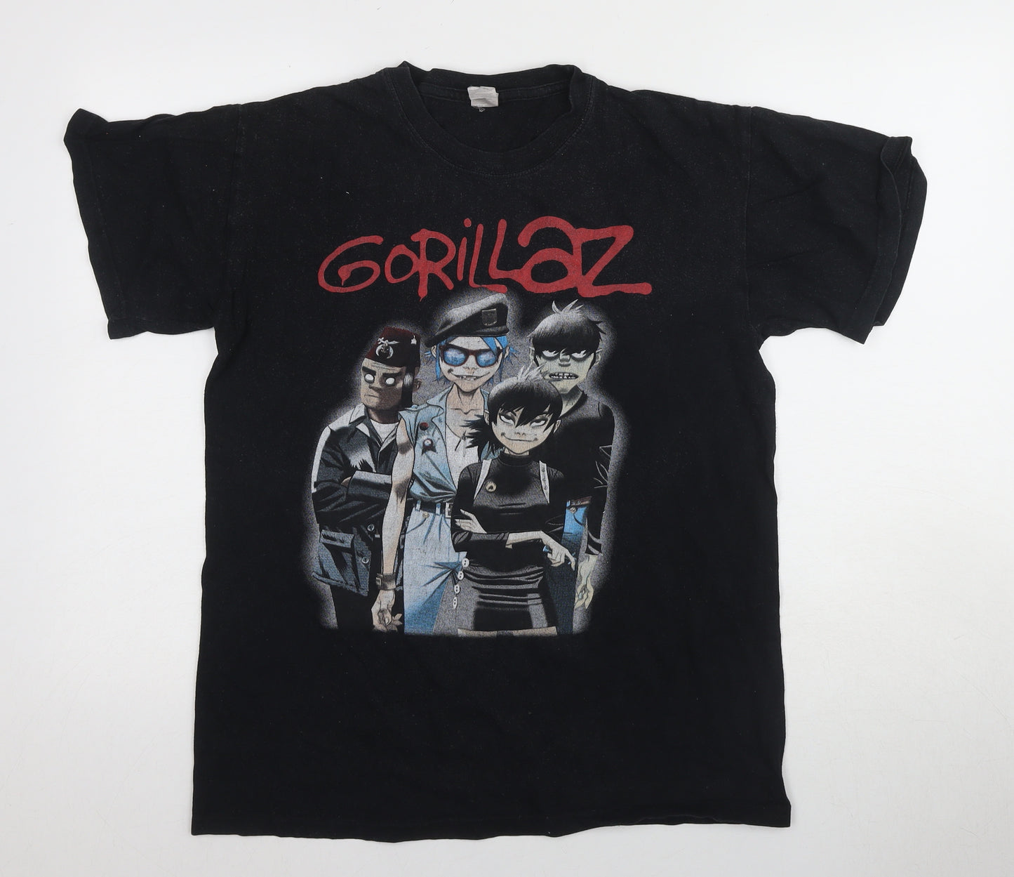 Gorillaz Men's Black Band Graphic T-Shirt M