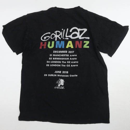 Gorillaz Men's Black Band Graphic T-Shirt M