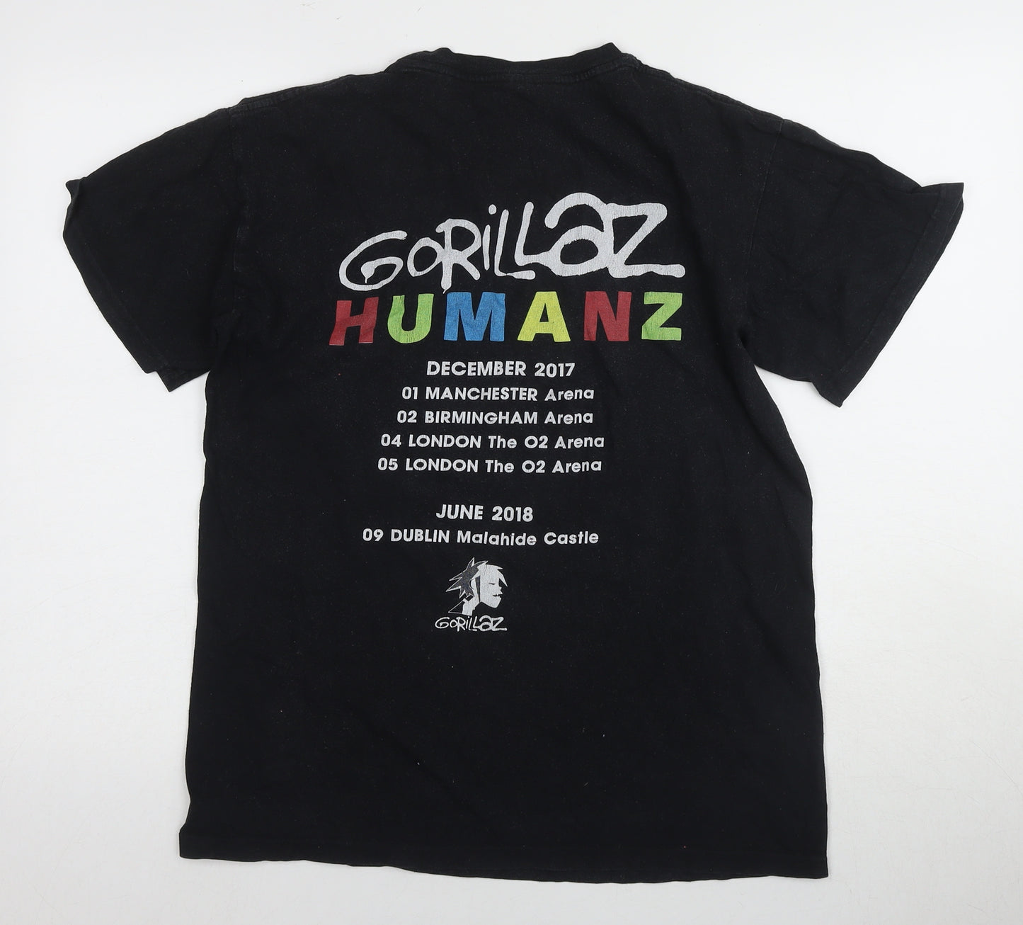 Gorillaz Men's Black Band Graphic T-Shirt M