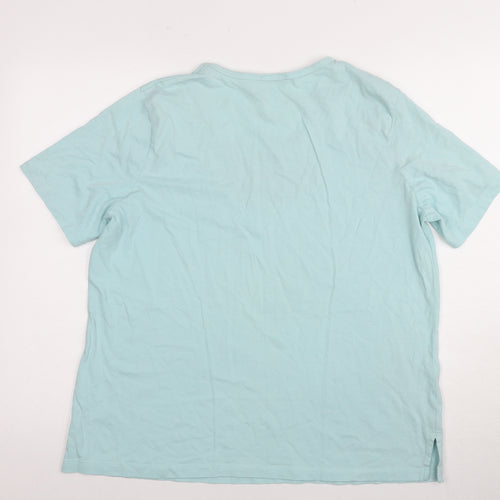 Damart Women Blue Basic T-Shirt Size 18/20