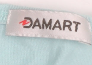 Damart Women Blue Basic T-Shirt Size 18/20