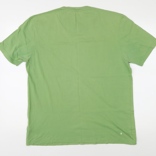 Cherokee Men's Green Disney Cartoon T-Shirt L