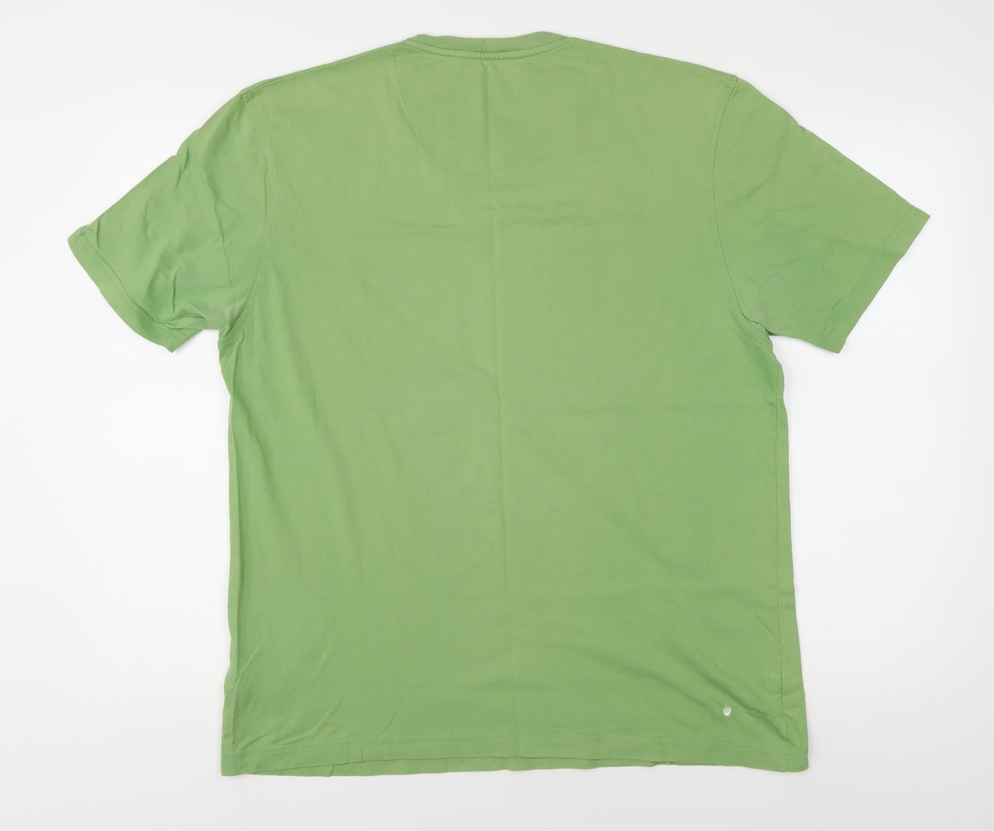 Cherokee Men's Green Disney Cartoon T-Shirt L