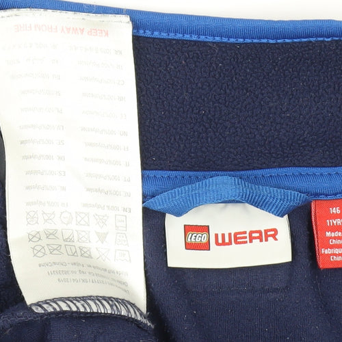 Lego Wear Boys Blue 11 Years Fleece Track Jacket