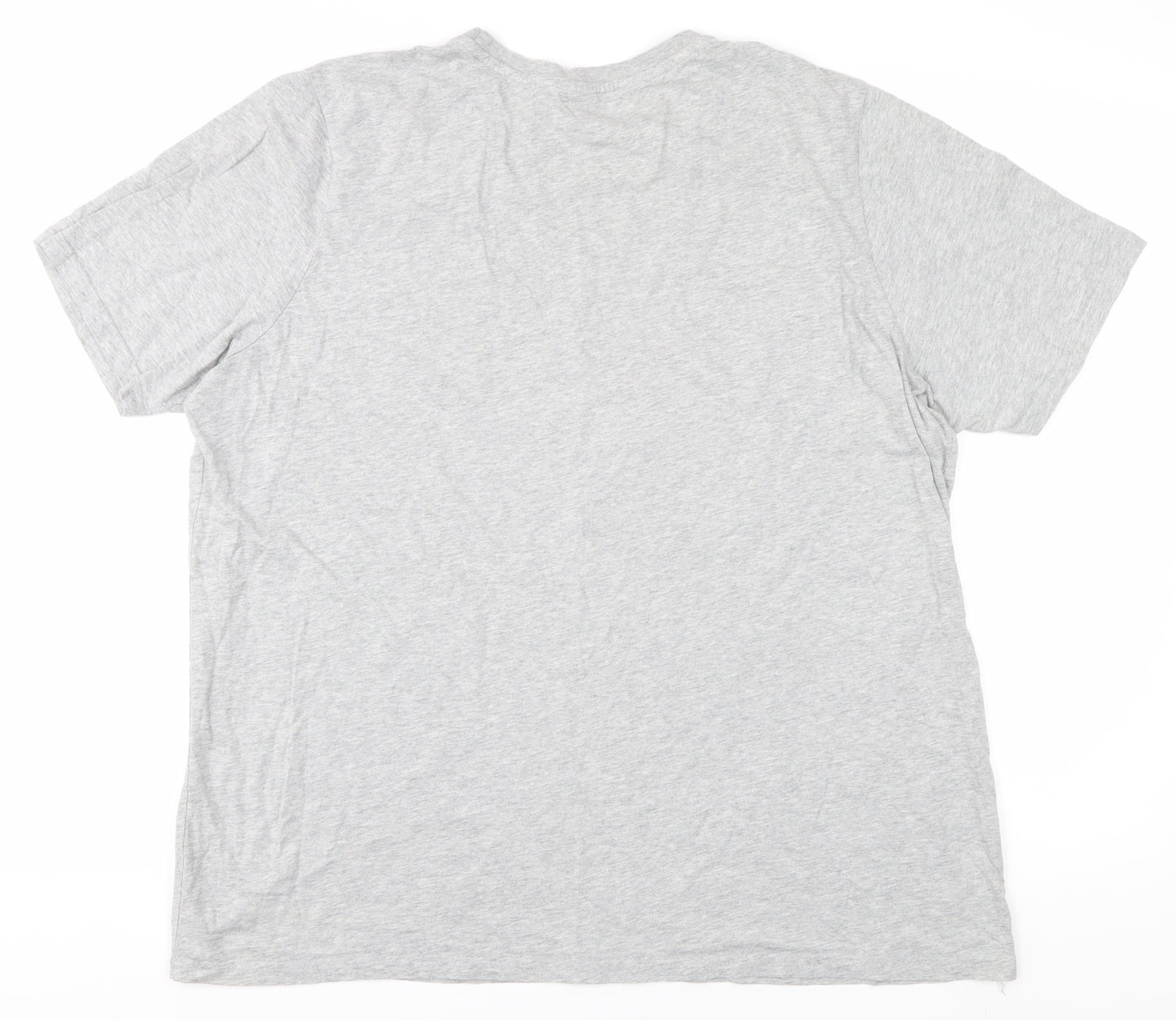 Superman Men's Grey XL Graphic Cotton T-Shirt